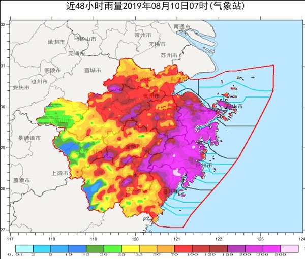 台风利奇马成风王 上海台风台风橙色预警 台风利奇马登陆路线图最新消息（6）
