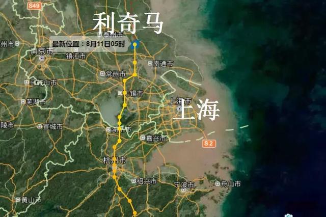 快讯！上海解除台风预警，改挂大风蓝色预警！“利奇马”预计今晚二次登陆山东