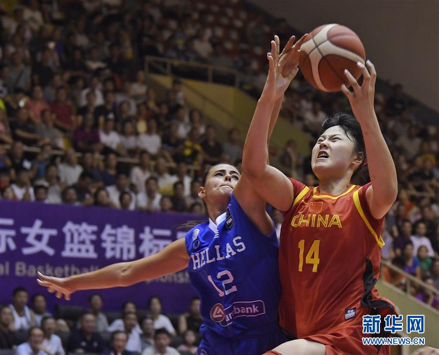 （体育）（2）篮球——西昌国际女篮锦标赛：中国队夺冠