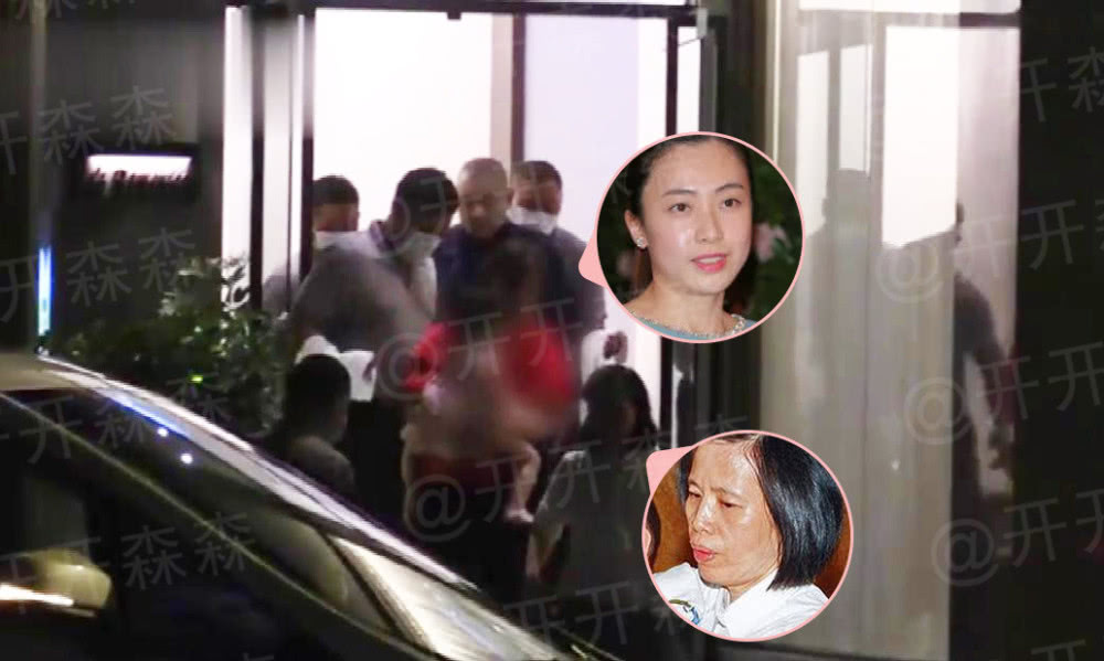 刘銮雄甘比携一家共14人聚餐 吕丽君所生子女缺席