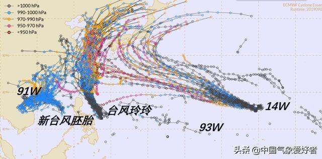 2019年台风最新消息 13号台风玲玲或登陆广东影响海南一带 台风玲玲最新消息路径图（4）