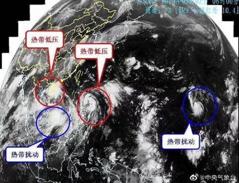 2019年台风最新消息 13号台风玲玲或登陆广东影响海南一带 台风玲玲最新消息路径图