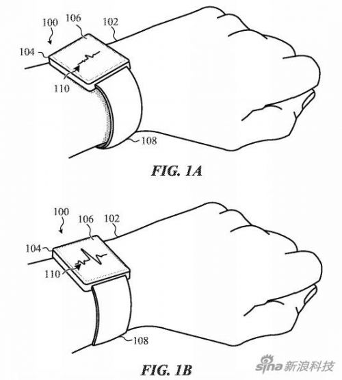 苹果新专利：Apple Watch表带能自动收紧或识别主人