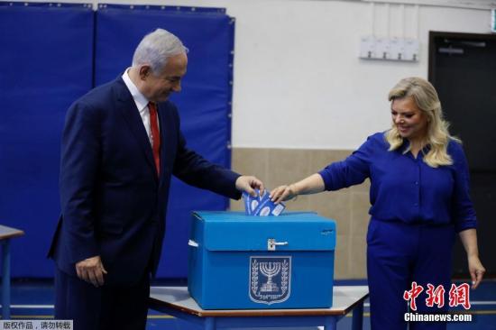 以色列举行第22届议会选举 系今年内第二次大选