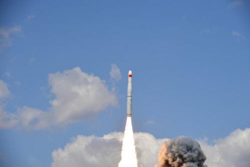 我国成功发射一箭五星现场图，一箭五星发射的是什么卫星