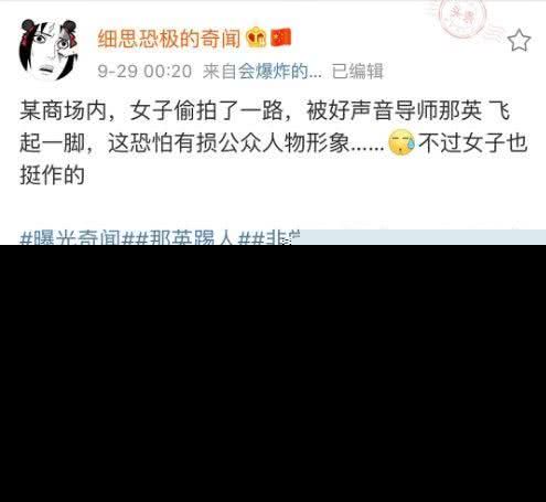 那英当众踹人怎么回事？那英为什么踹人事件详细经过来龙去脉