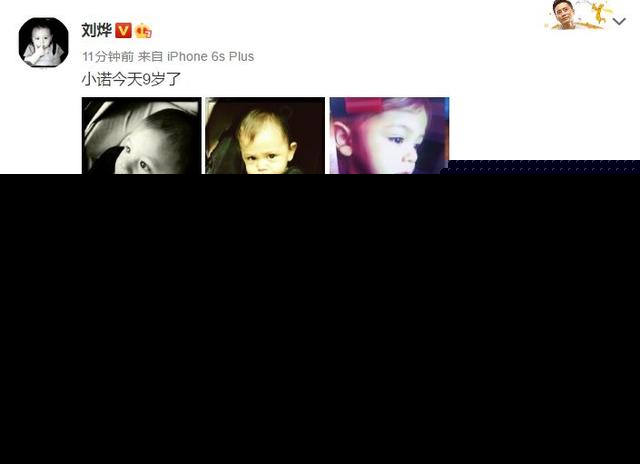 刘烨为儿子庆生怎么回事？刘烨儿子诺一多大了最新近照曝光长什么样