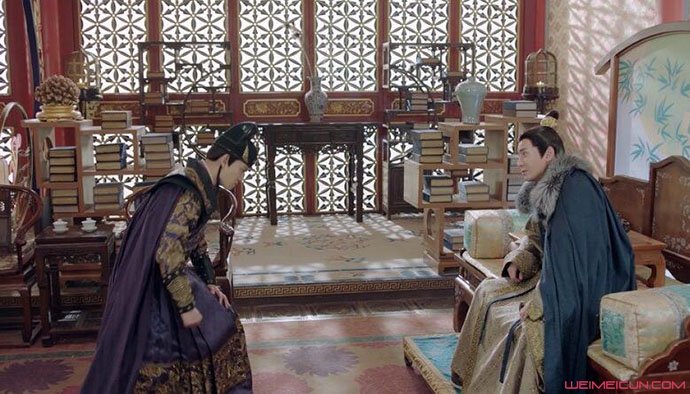 陆绎为今夏向严世藩下跪