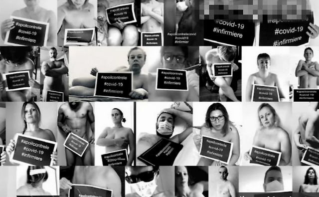 法国护士裸体抗议怎么回事？ 法国护士为什么要裸体抗议？