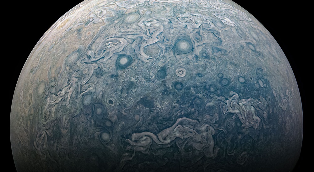 NASA发布超清晰木星照 NASA超清晰木星照组图一览