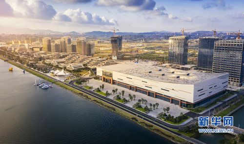 福州滨海新城建设三周年：现代化新城展露新姿