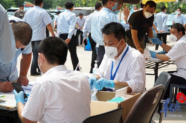 广州对全市出租车司机开展免费核酸检测，预计21日全面完成