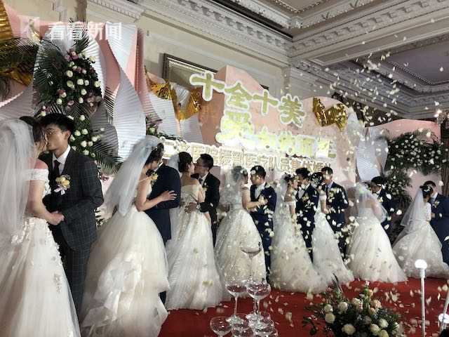上海援鄂队员举办集体婚礼详细经过现场图背后故事令人感动